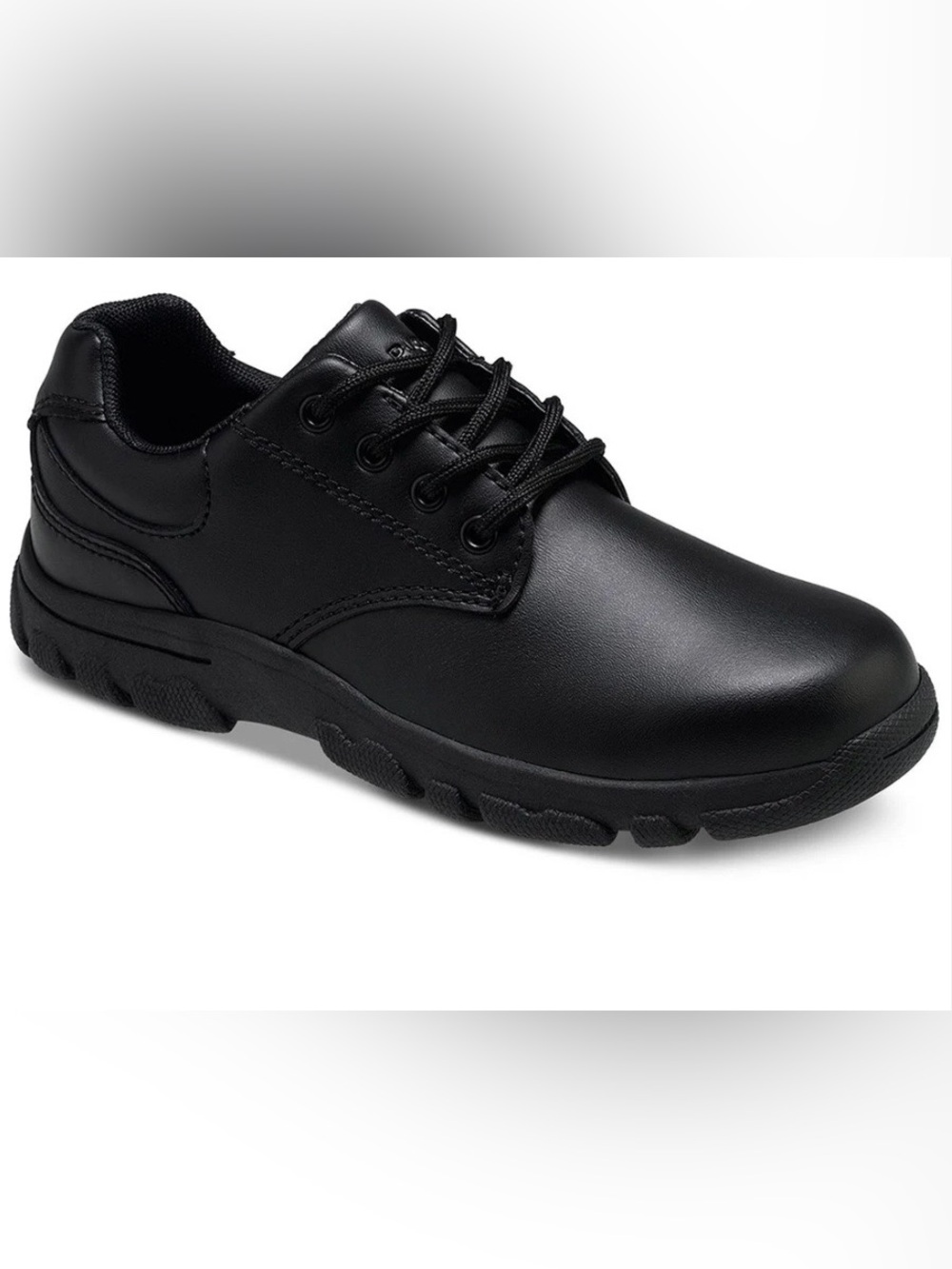 Hush Puppies Chad’s Boys Black Lace-Up Shoe size 13.5 W